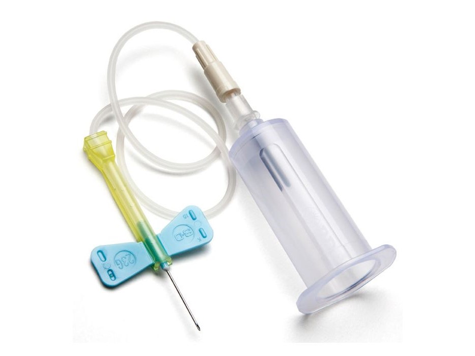 Safety-lok Blood collection set w/ holder, 21G * 0.75” tubing